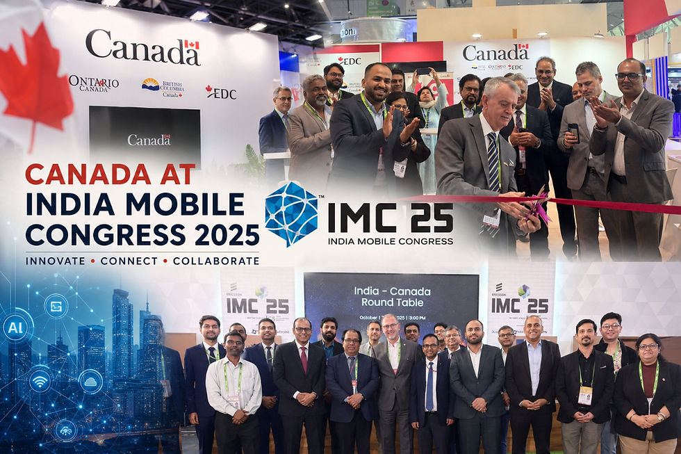 The Canada Pavilion at IMC 2025 emerged as a hub of innovation and partnership, buzzing with energy, visitors, and opportunity