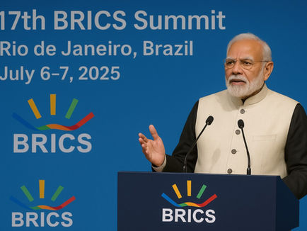 PM Modi Participates in the 17th BRICS Summit in Rio de Janeiro, Brazil (July 6, 2025)