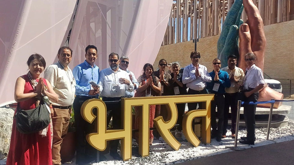 FICCI Business Delegation with Dr. Garima Mittal Project Director Bharat Pavilion at Indian Pavilion, World Expo 2025 in Osaka.