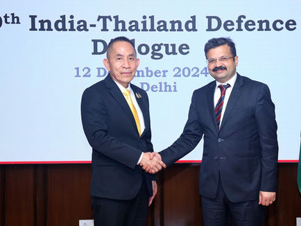India and Thailand Discuss Co-Production and Co-Development in Defence at 9th Defence Dialogue