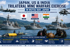 Japan, US and India Strengthen Indo-Pacific Security Through Trilateral Mine Warfare Exercise in Mutsu Bay