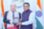 Odisha Chief Minister Mohan Charan Majhi meeting Japanese Consul General Ishikawa Yoshihisa to strengthen Japan–Odisha cooperation.