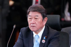 Japan’s Foreign Minister Toshimitsu Motegi during his visit to India to strengthen the Japan–India strategic partnership