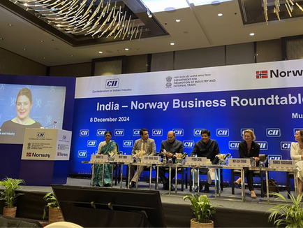 India and Norway forge deeper economic partnerships.