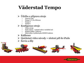 Vyťažte z vášho Tempa maximum: Videoškolenie pre obsluhu a operátorov