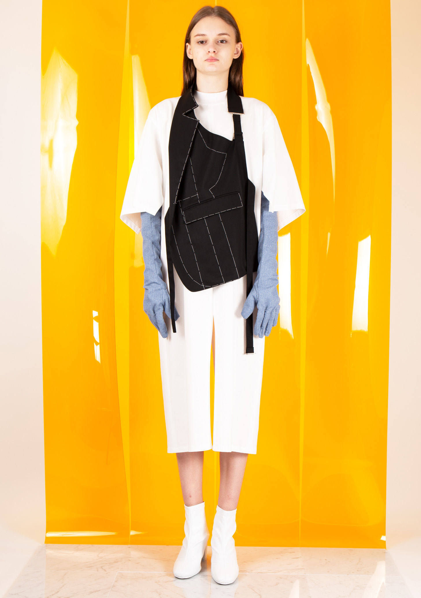 Open Sleeve T-shirt Dress オープンスリーブTシャツドレス【完売】