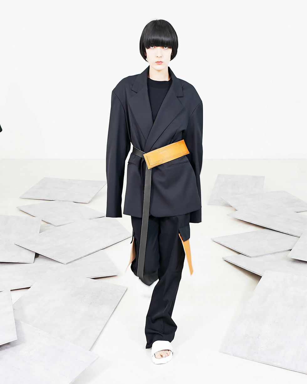 Thumbnail: Stacked Leather Belt