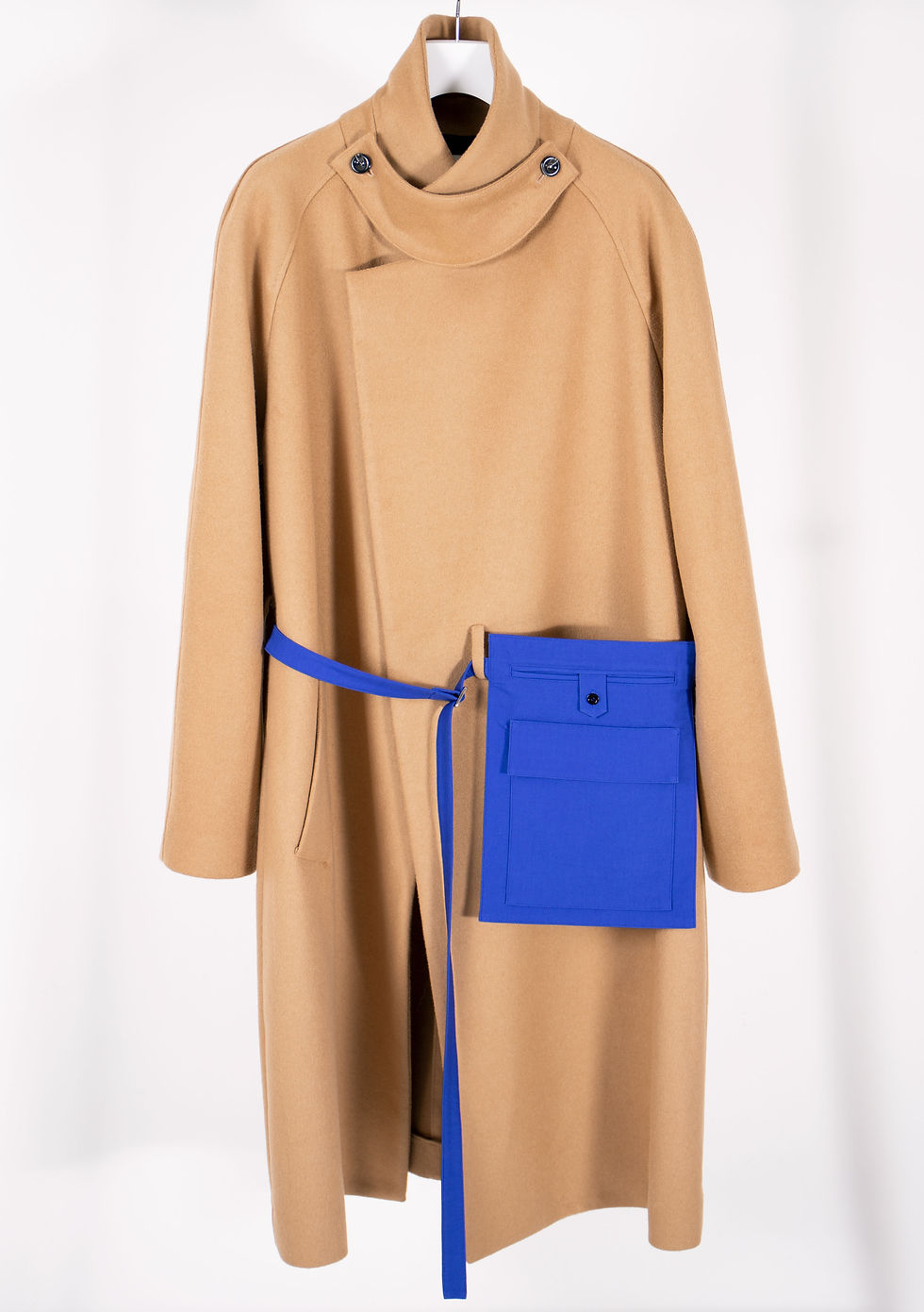 Thumbnail: CASHMERE-WOOL COAT WITH ARTISTS’  BELT BAG　アーティストベルトバッグカシミアウールコート