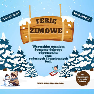 FERIE ZIMOWE