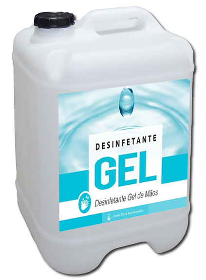 D4 - Gel de Mãos c/ 70% Álcool Isopropílico