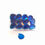 Thumbnail: O'Crème Edible Large Teardrop Jewels Sapphire Blue