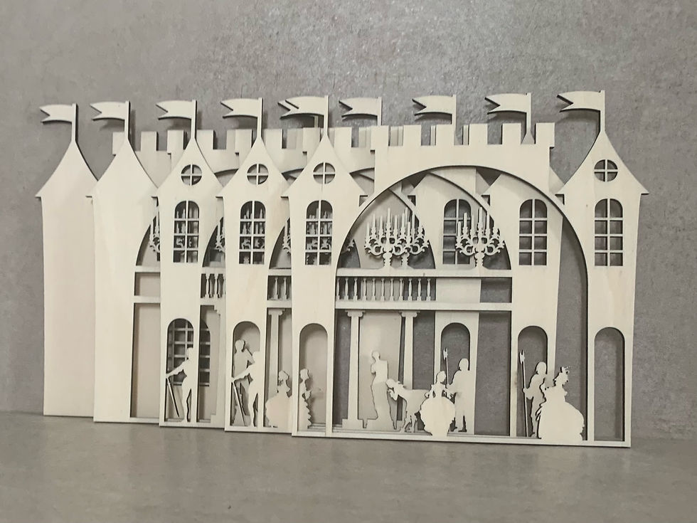 Thumbnail: Schildersetje "Kasteel"