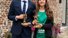 Maëline en Sébastien zijn CVB-laureaten