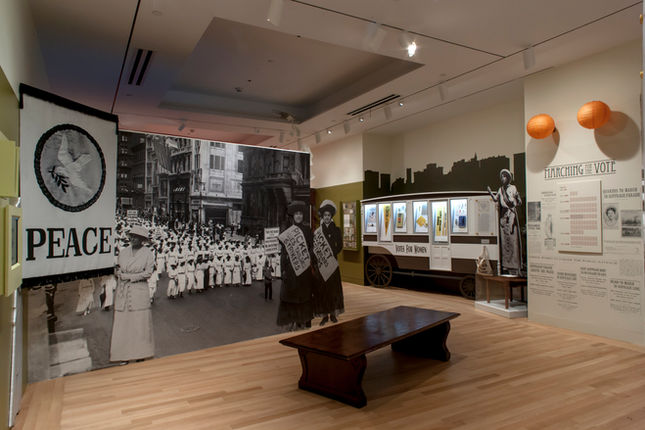 NY Historical Society Hotbed Women's Suffrage Exhibition