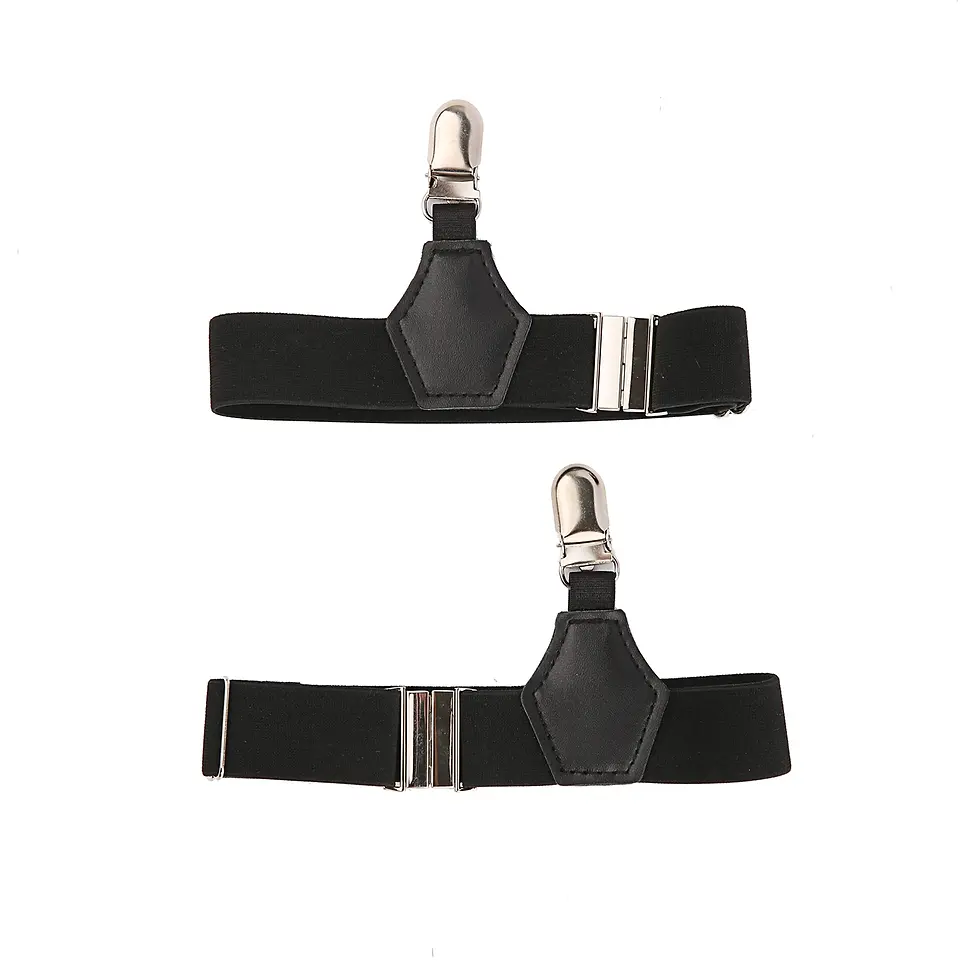Thumbnail: Unisex Sexy Tube Socks Garters Men Double Clips Man Suspenders Leg Single Clip