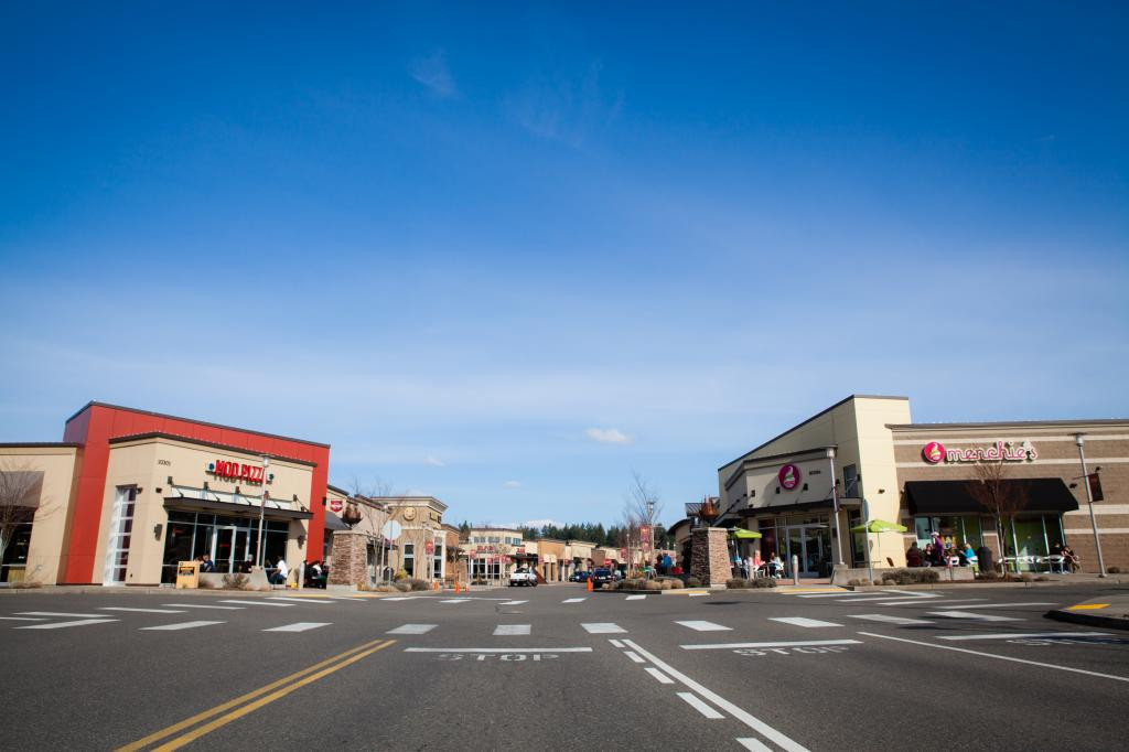 Sunrise Village A community oriented shopping center on Puyallup's