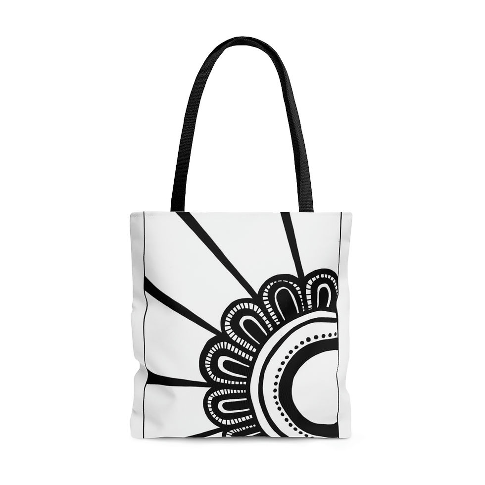 Thumbnail: Tote Bag - Rising Wall Flower