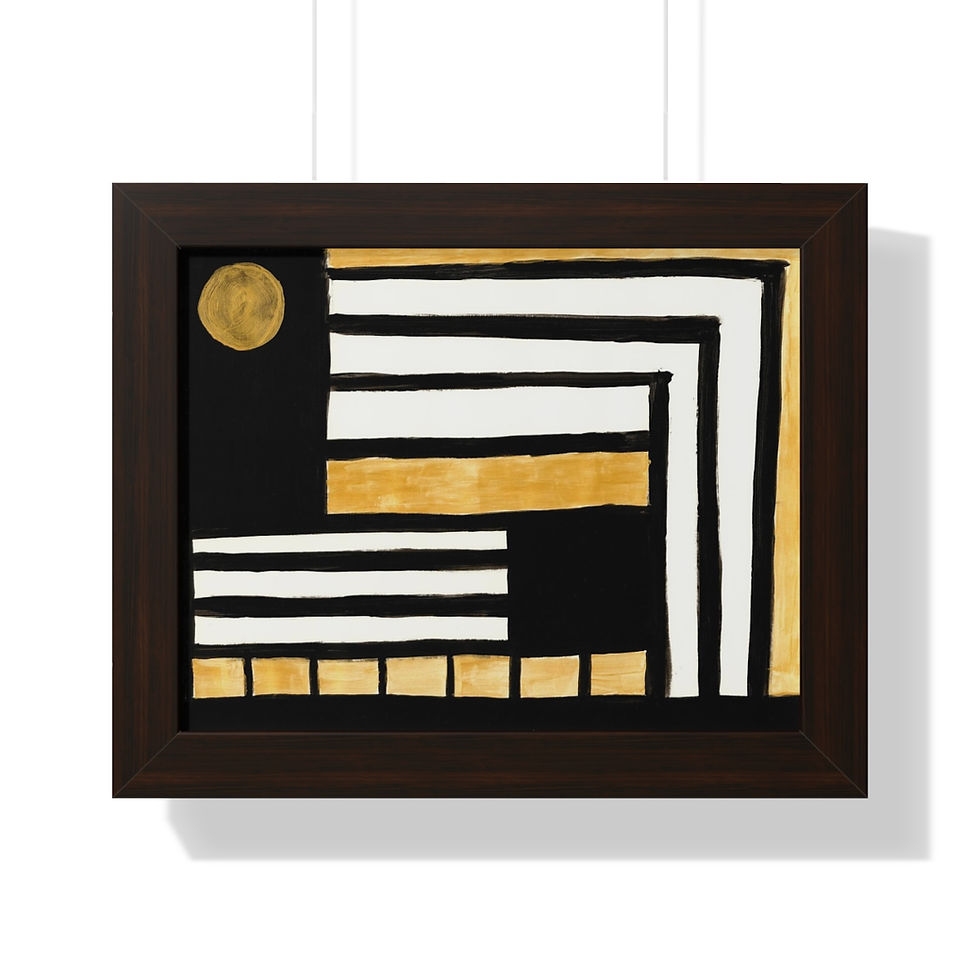 Thumbnail: Gold World Flag 1 Wall Art