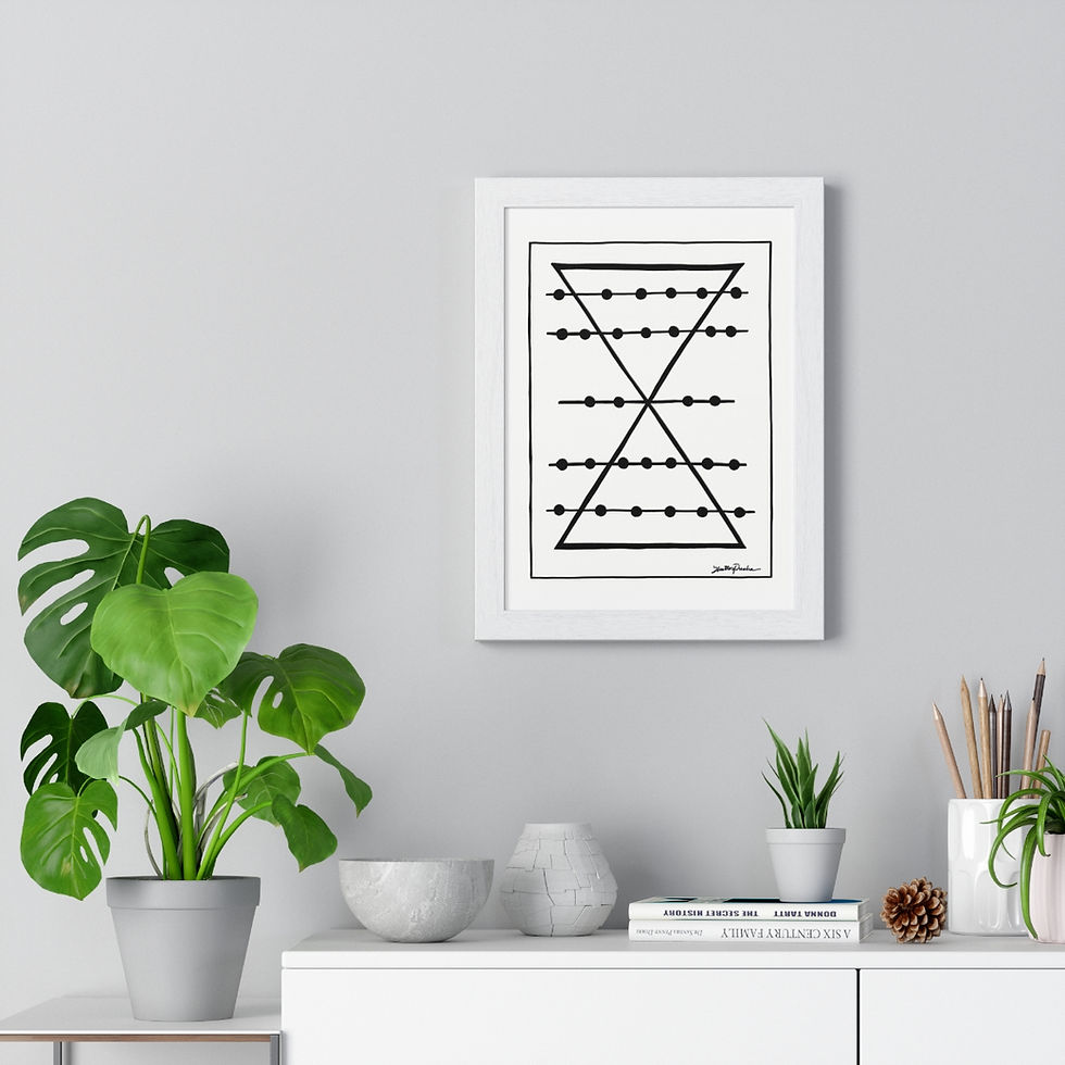 Thumbnail: Alien Abacus Wall Art
