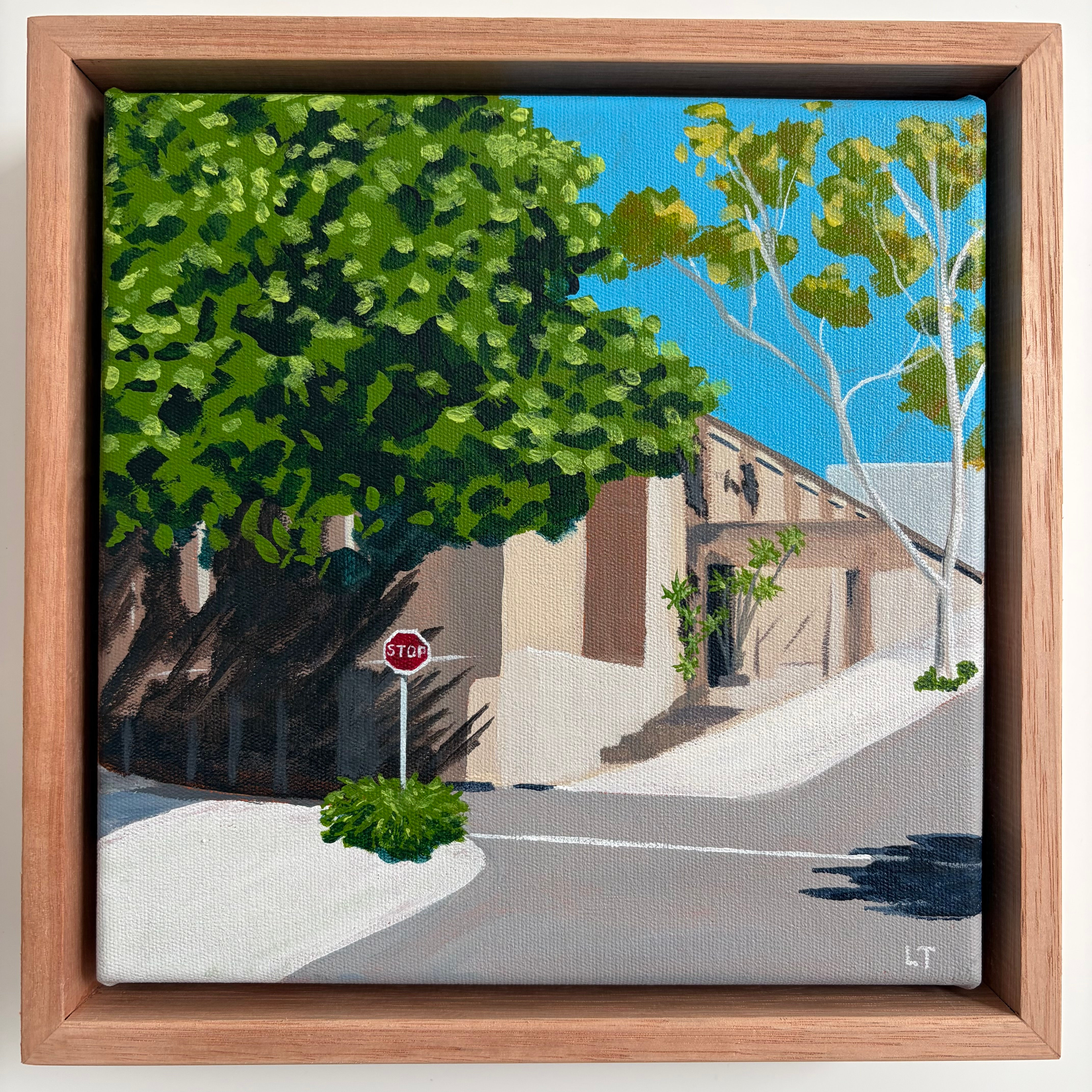 Stop in Surry Hills - Framed Original Painting