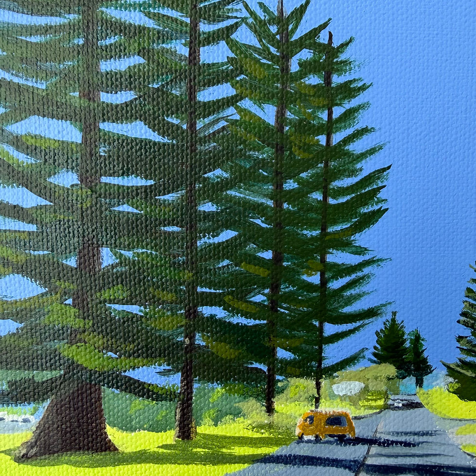 Thumbnail: The Streets of Yamba Original Painting