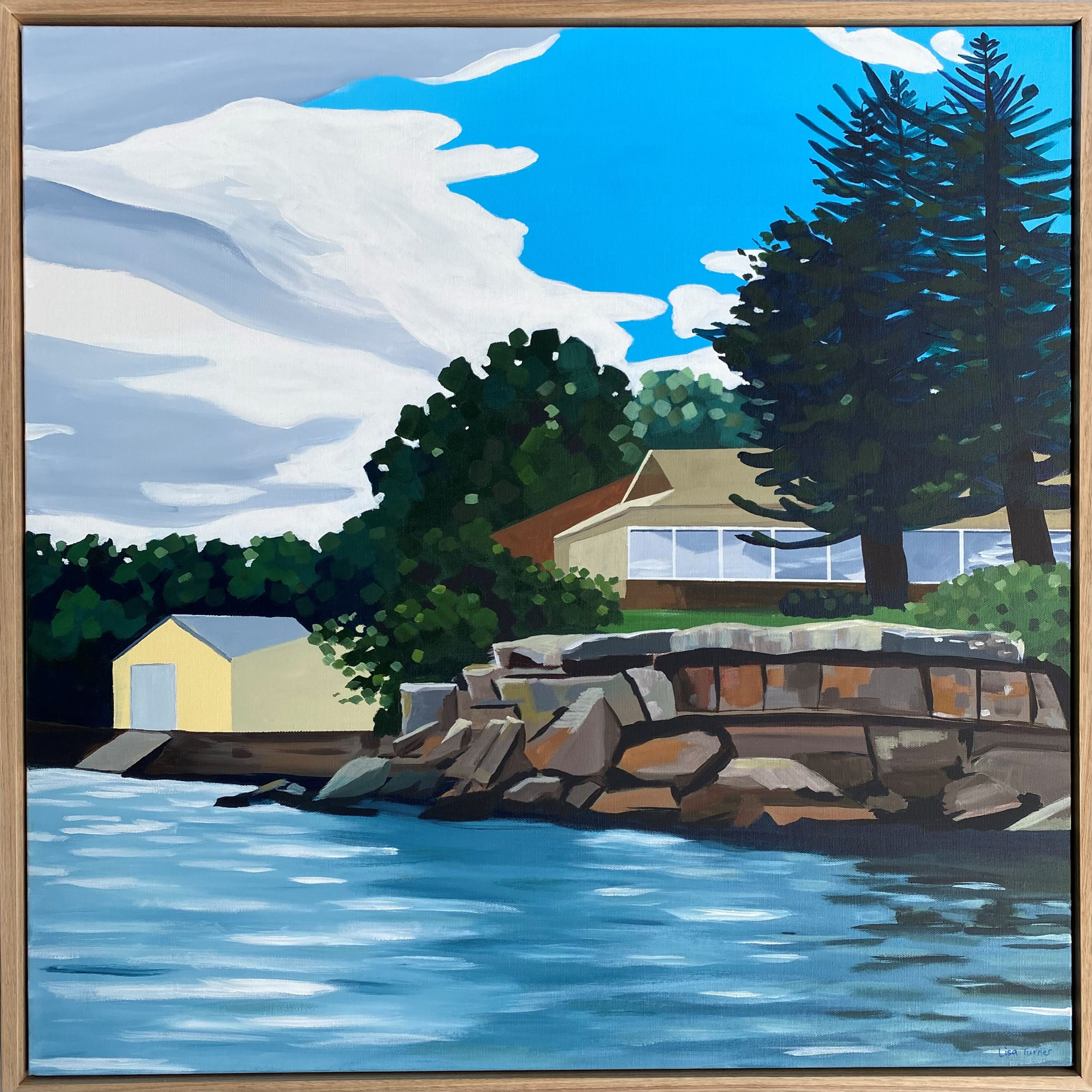 This Was a Good Idea Original Framed Painting