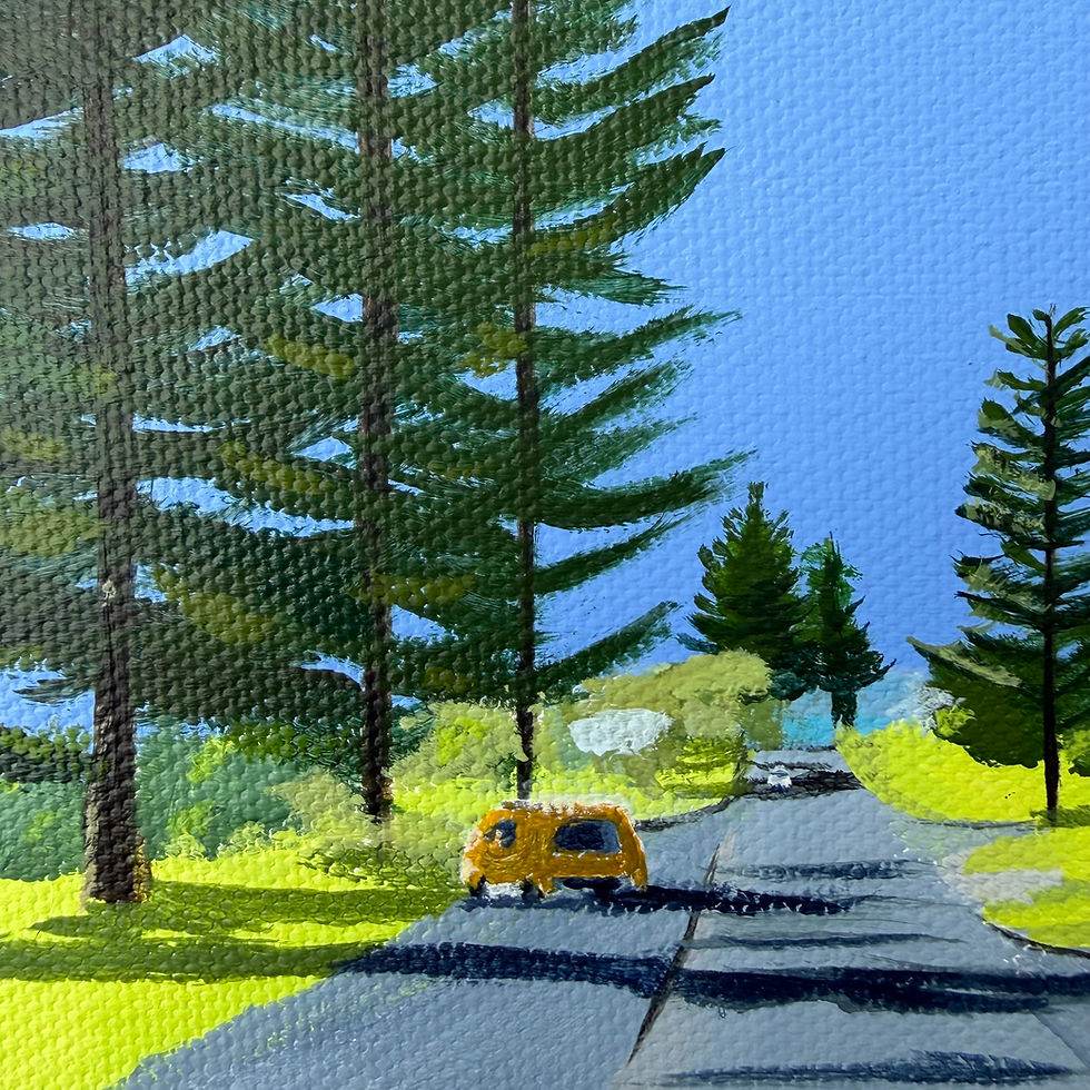 Thumbnail: The Streets of Yamba Original Painting