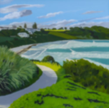 Yamba Main Beach in the Afternoon Light - Framed  Limited Edition Print