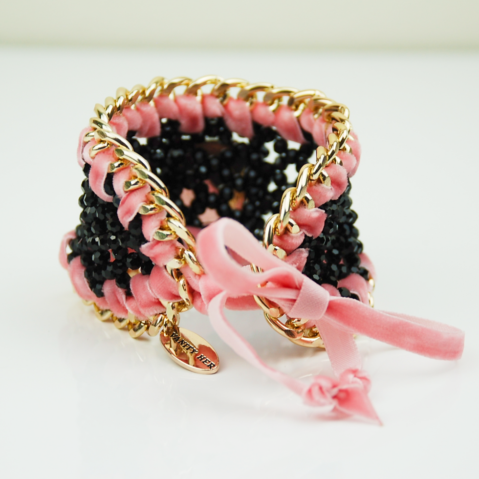 Miniatura: Bracciale 1549 rosa/verde