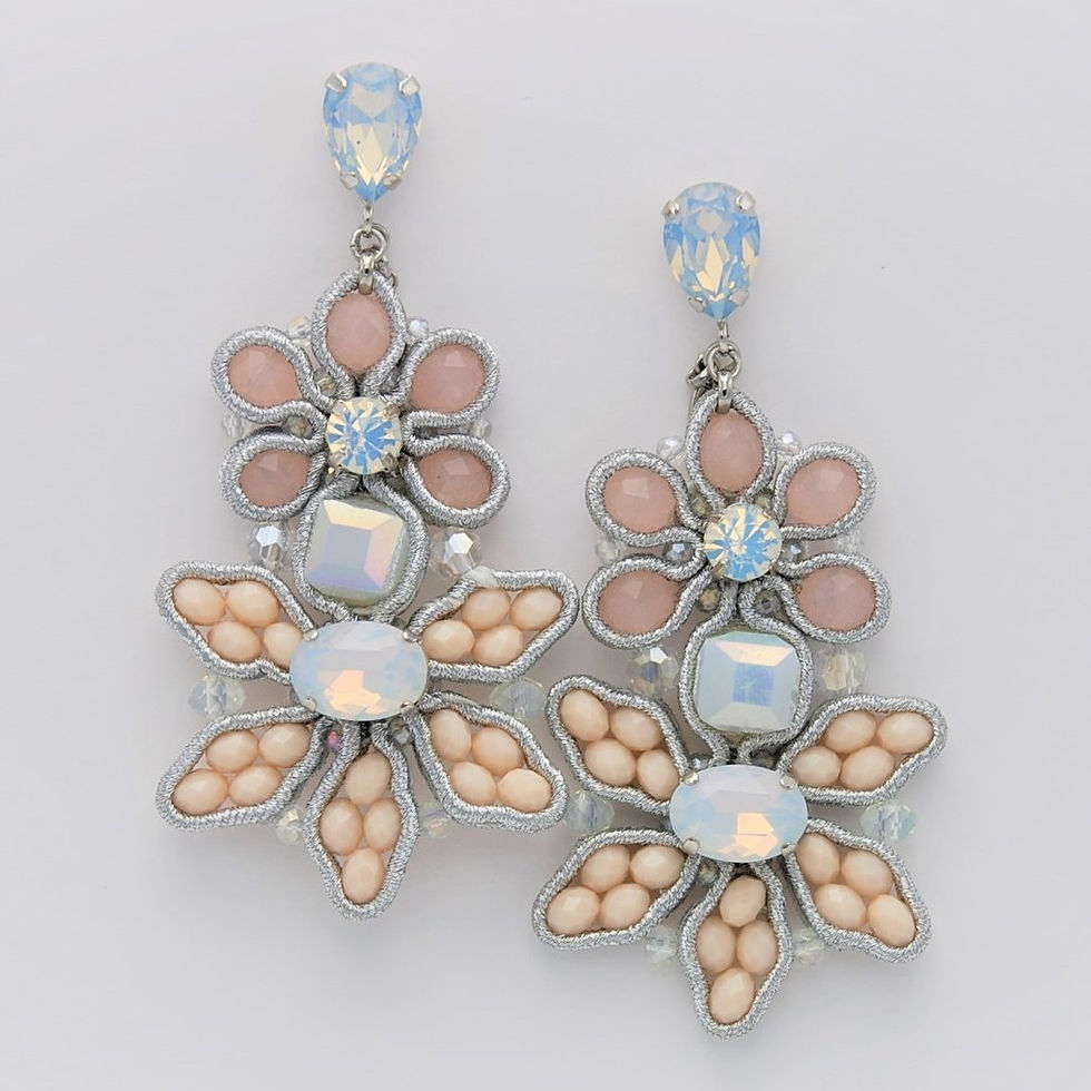 Thumbnail: Earrings 1594 pink