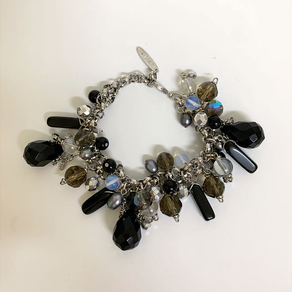 Miniatura: Bracciale 5039 ARGENTO rosa-nero