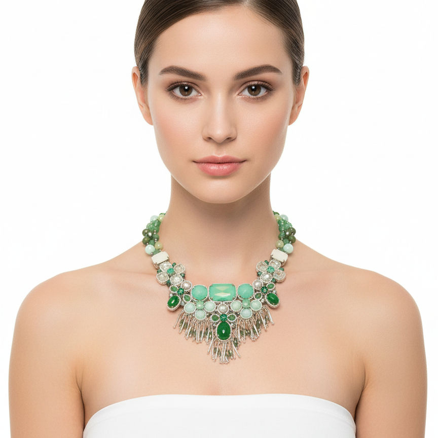 Miniatura: Collana 2492 verde