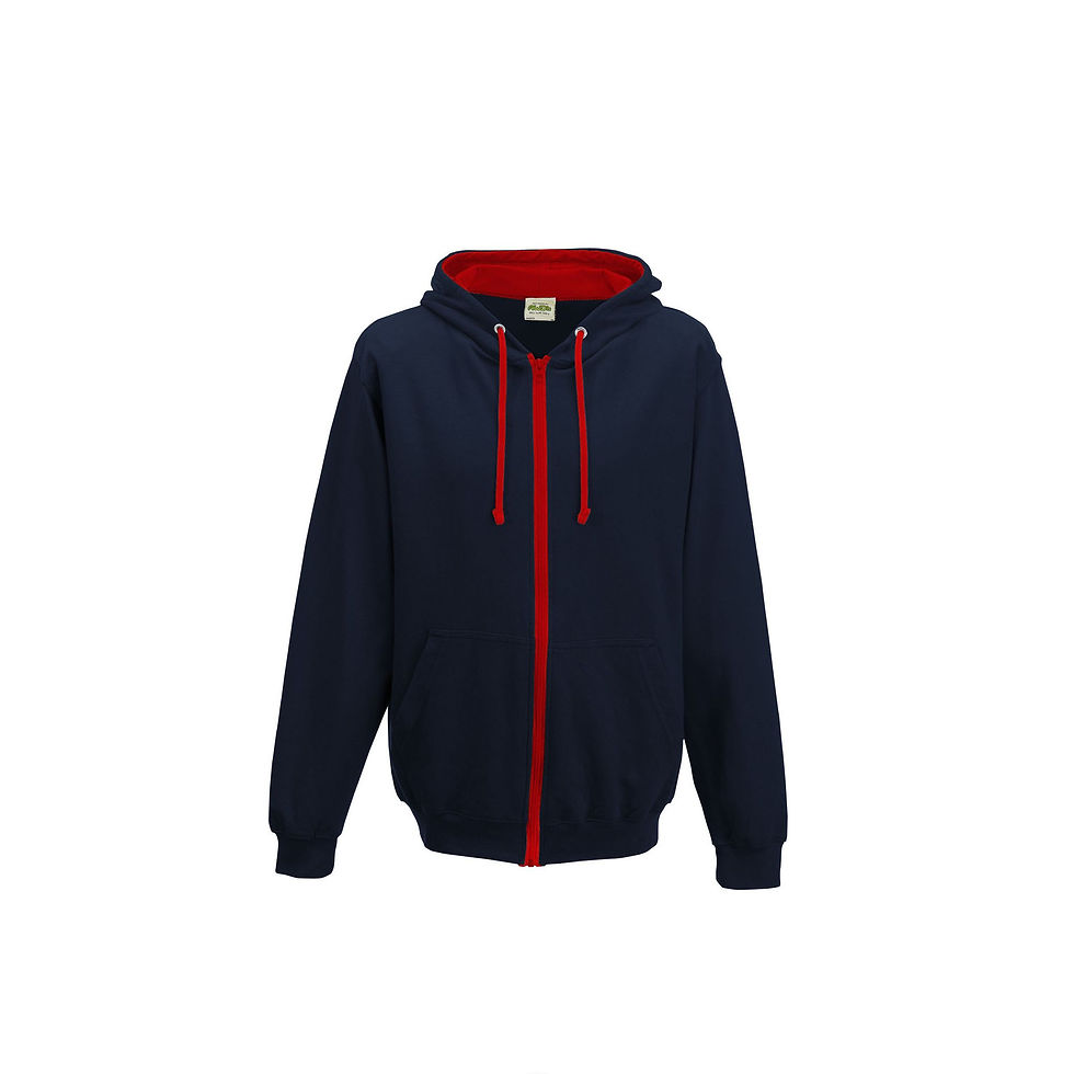FRENCH NAVY-FIRE RED