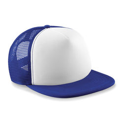 WHITE & ROYAL BLUE