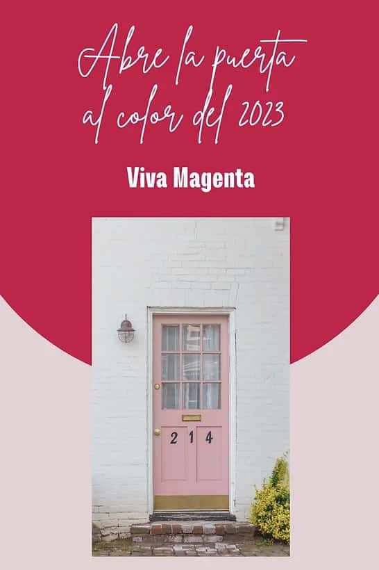Exterier viva magenta barva