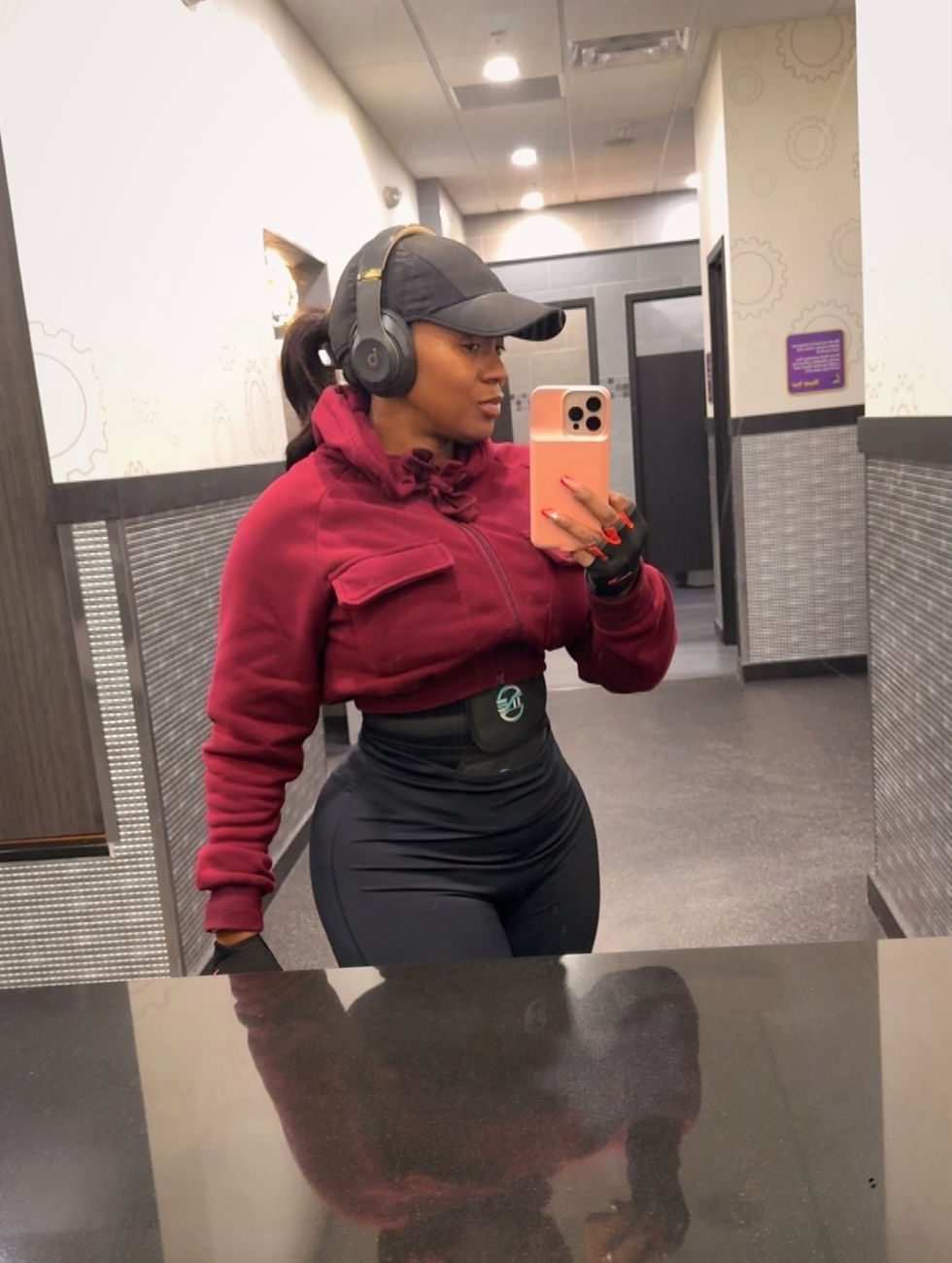 Thumbnail: Full Coverage Latex Double Strap Waist Trainer 