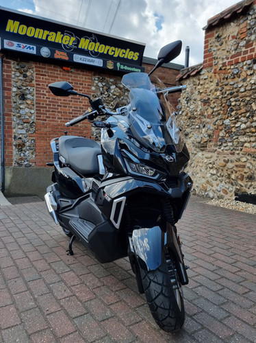 SYM ADX 125cc (Black) | Moonraker Motorcycle