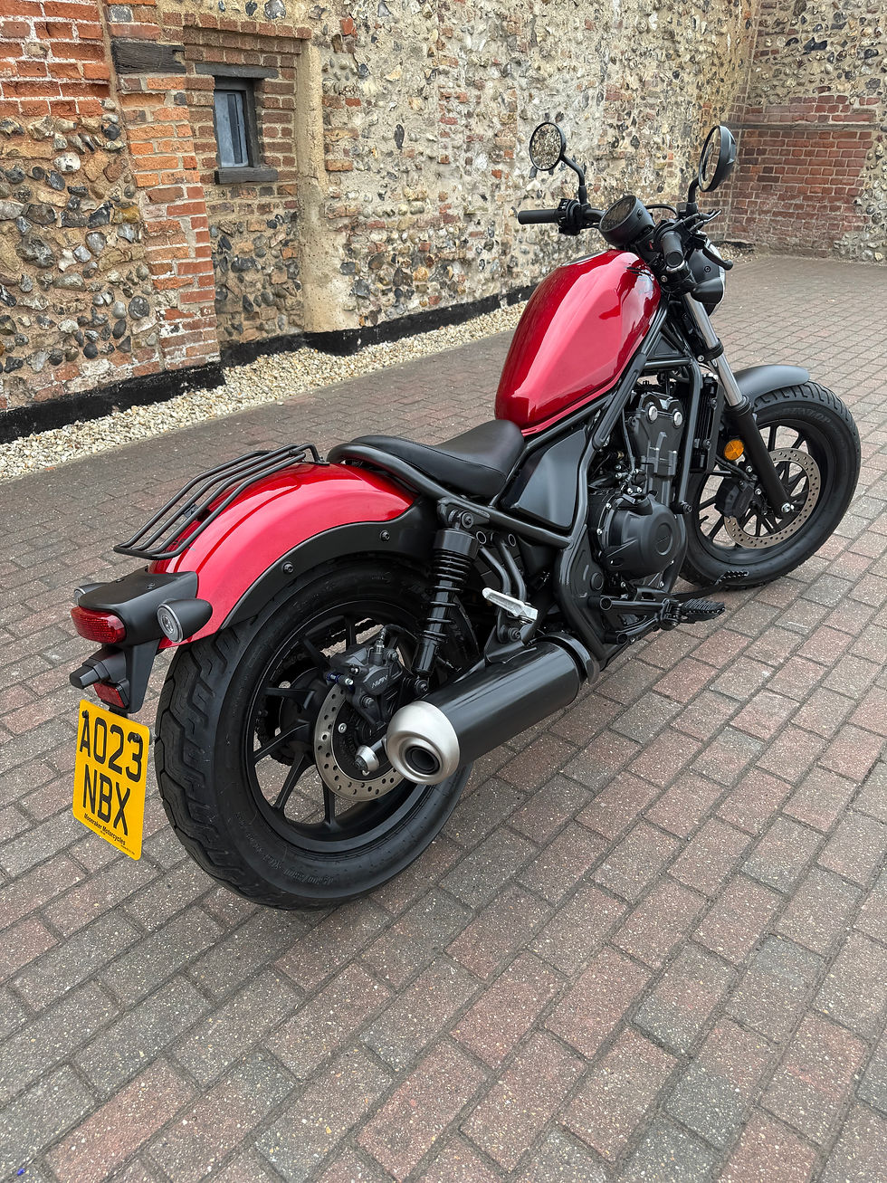 Thumbnail: Honda CMX500 Rebel (2023) Candy Red