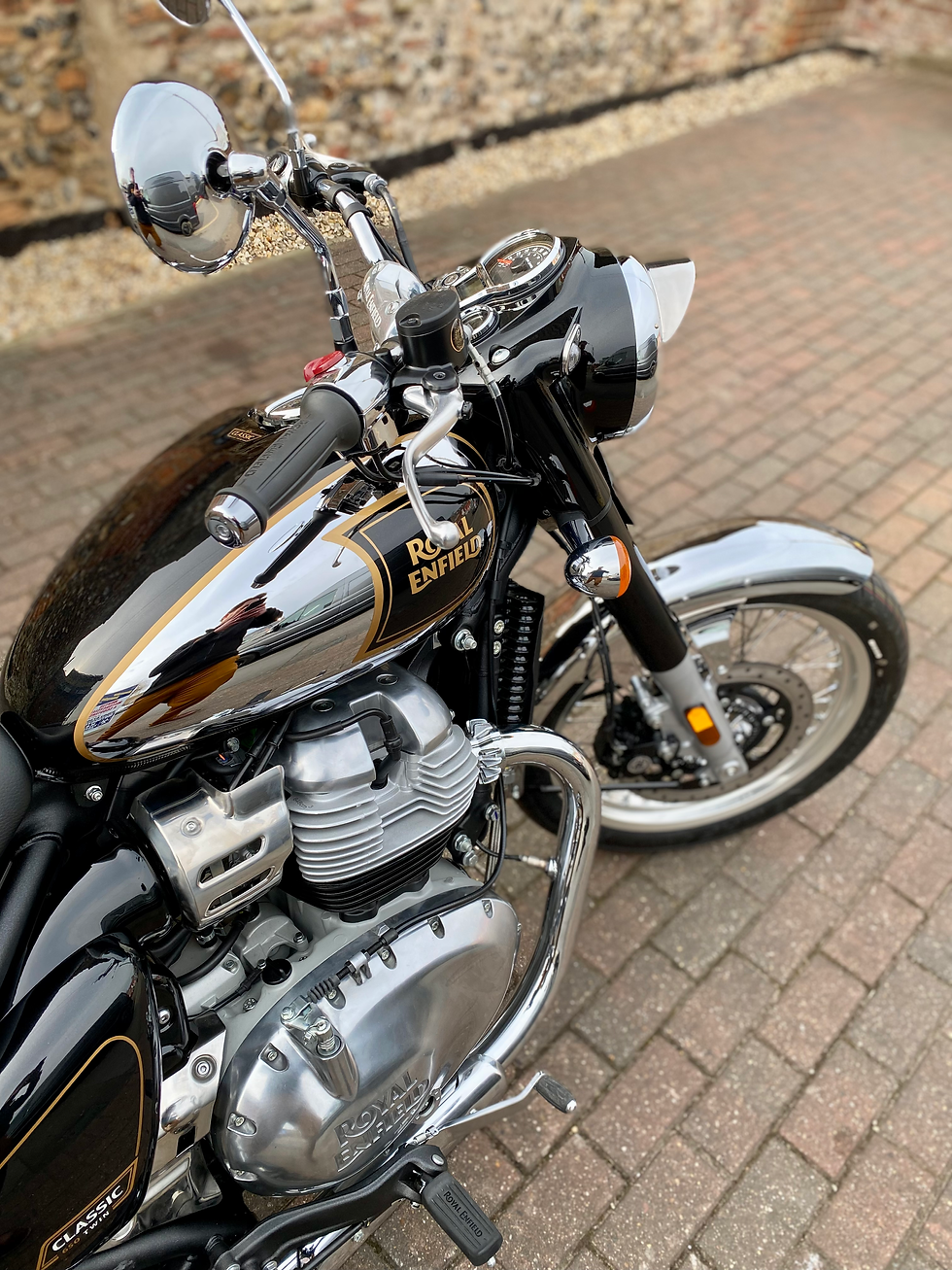 Thumbnail: Royal Enfield Classic 650 Black Chrome