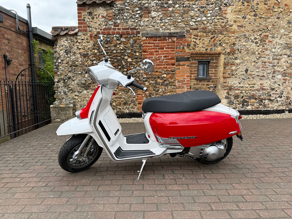 Thumbnail: Lambretta G 350 Series II (2026) Red & White