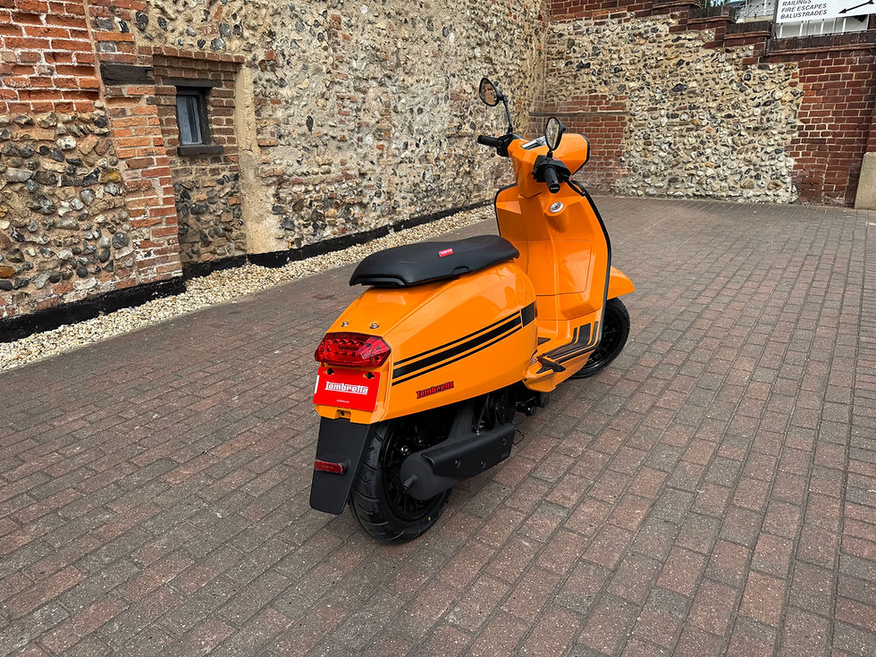 Thumbnail: Lambretta V125 Flex Fender Orange