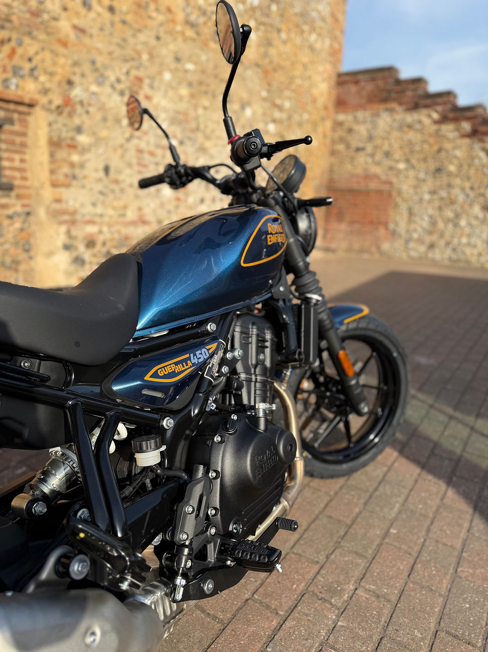 Thumbnail: Royal Enfield Guerrilla 450 Twilight Blue