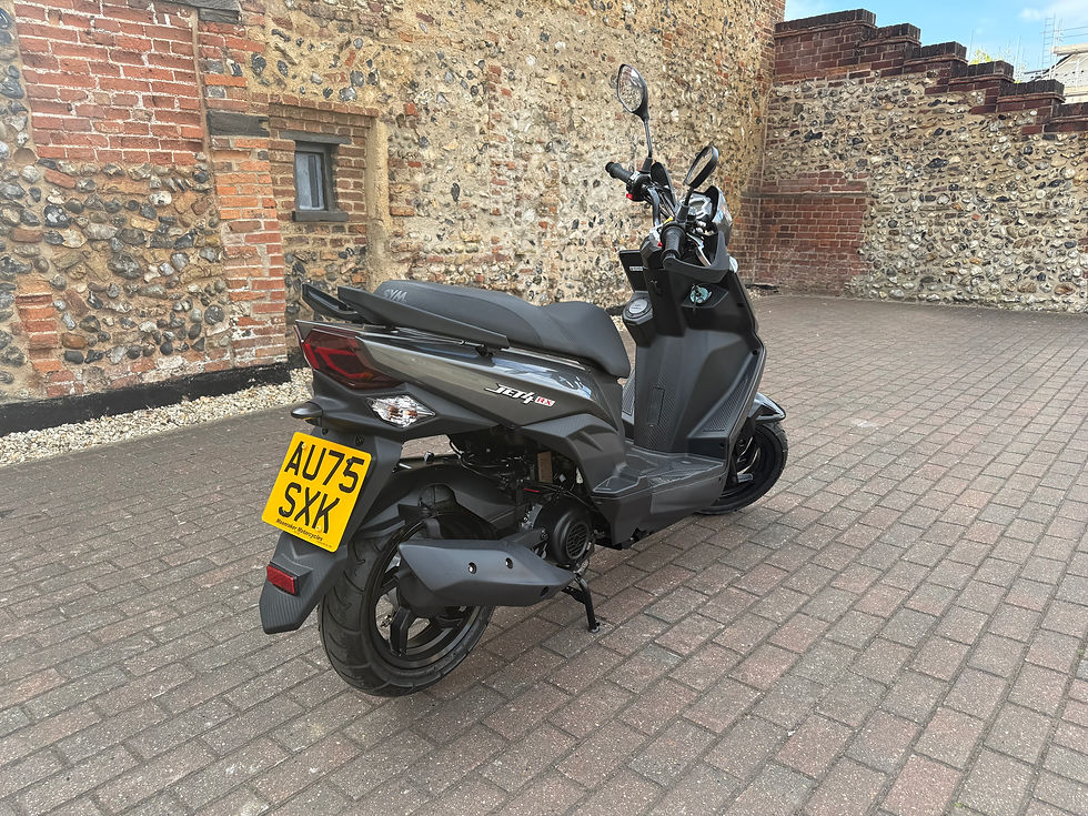 Thumbnail: SYM Jet 4 RX 50cc (Space Grey/Black) 2025