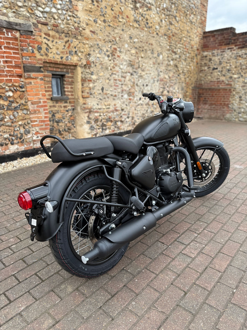 Thumbnail: Royal Enfield Classic 350 Stealth Black