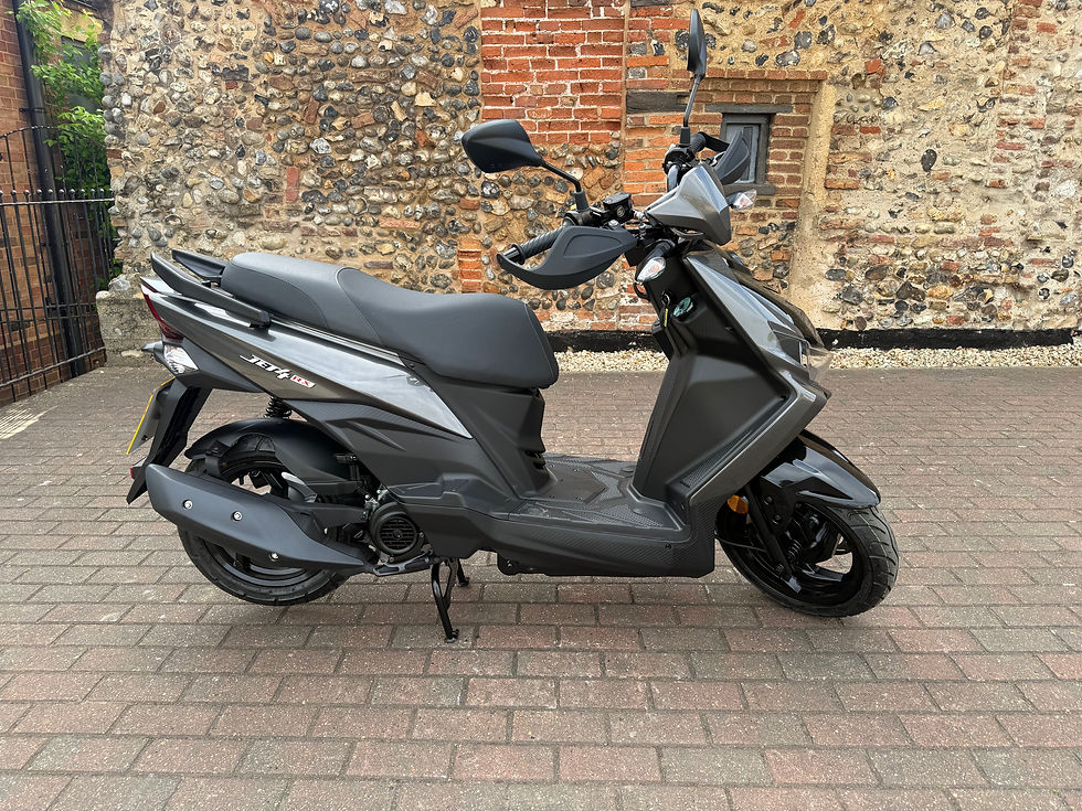 Thumbnail: SYM Jet 4 RX 50cc (Space Grey/Black) 2025