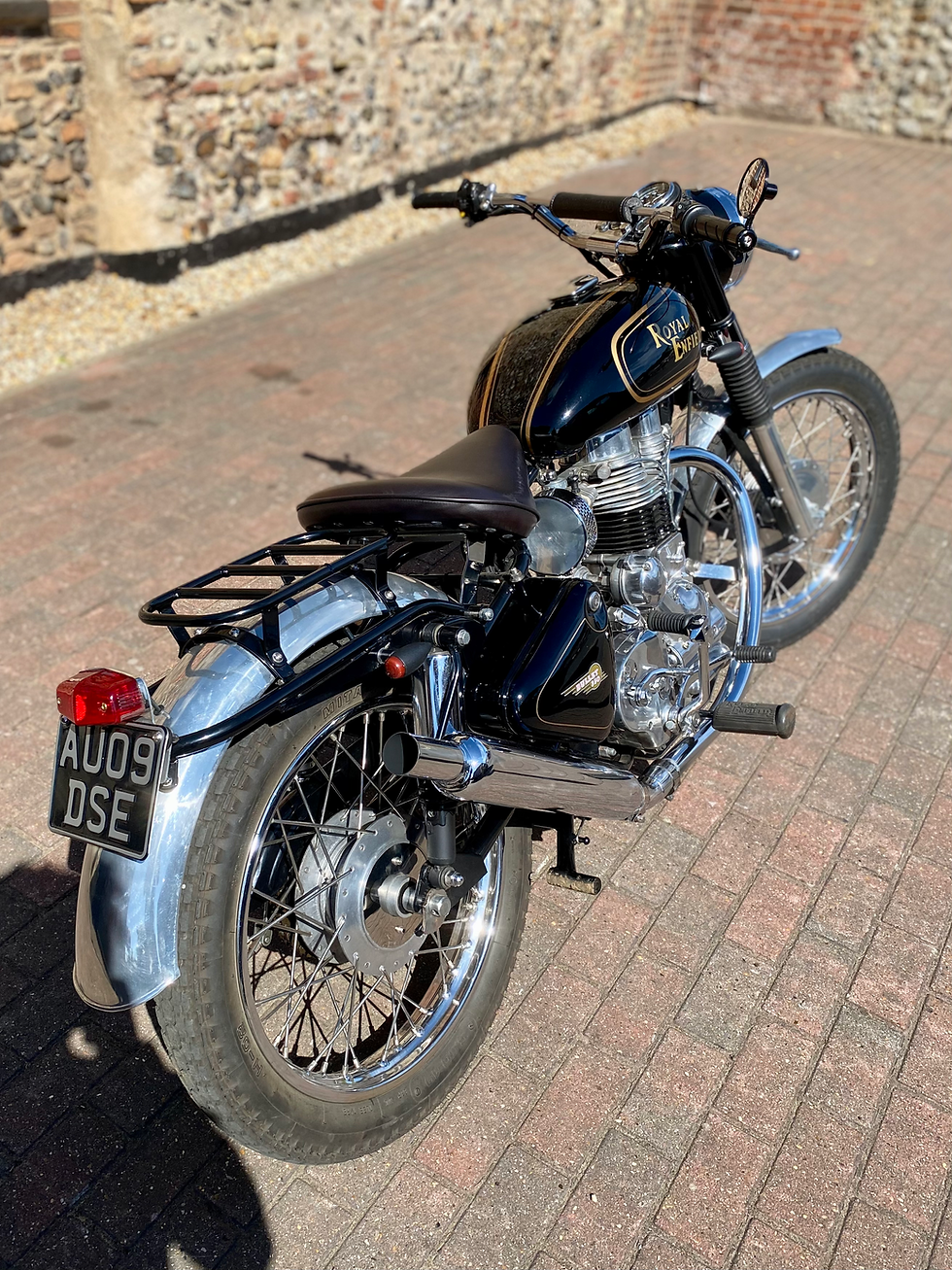 Thumbnail: Royal Enfield Bullet 350 Custom Trials Build (2009)