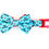 Thumbnail: Blue 100% Loveable Collar and Bowtie