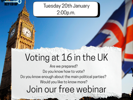 Houses of Parliament Union Jack Voting in the UK