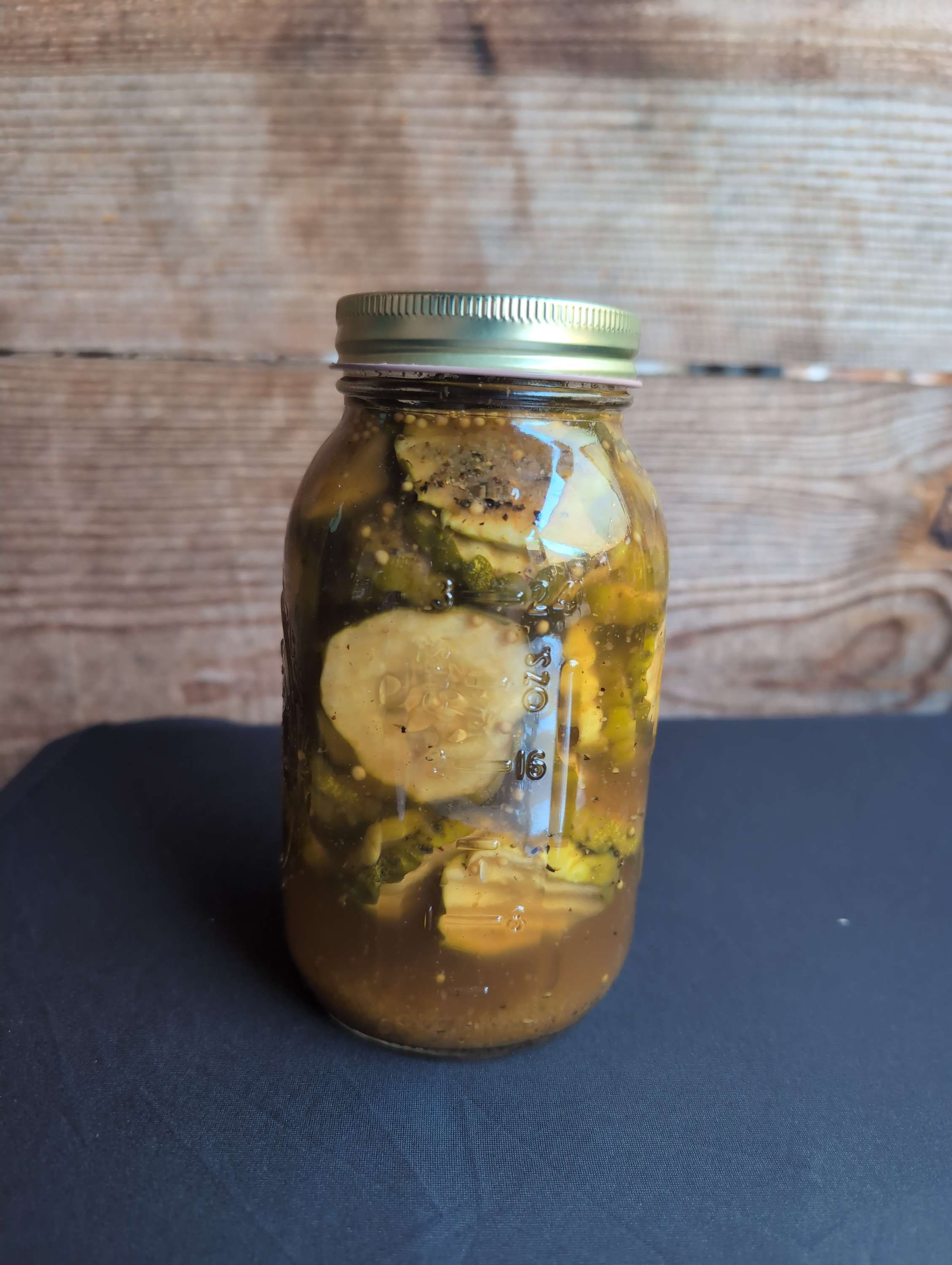 Tropical Bread and Butter NO HEAT Pickle Chips 32oz