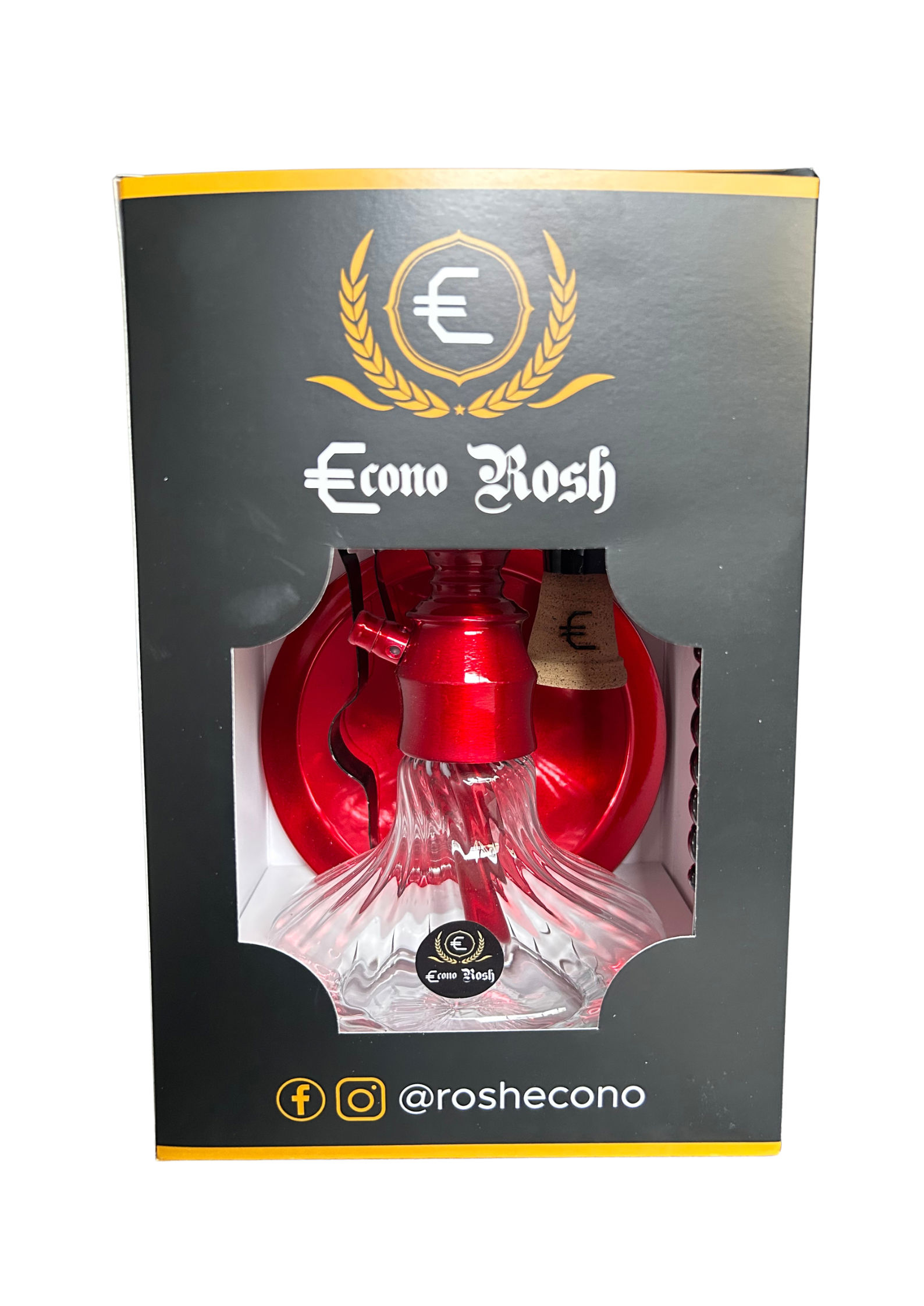 Kit Narguile Zeta Vermelho